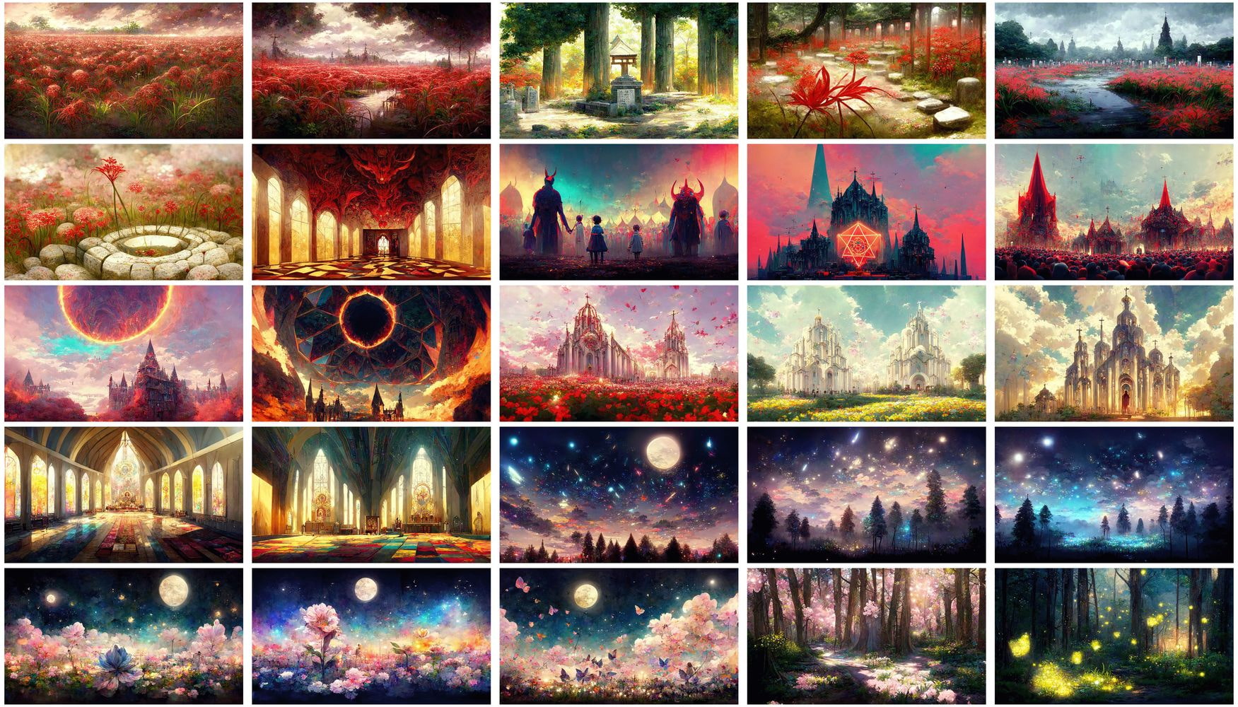 2D背景素材集(200枚)