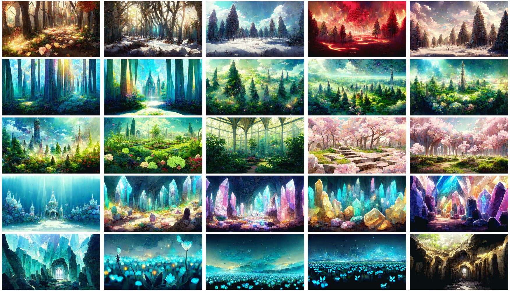 2D背景素材集(200枚)