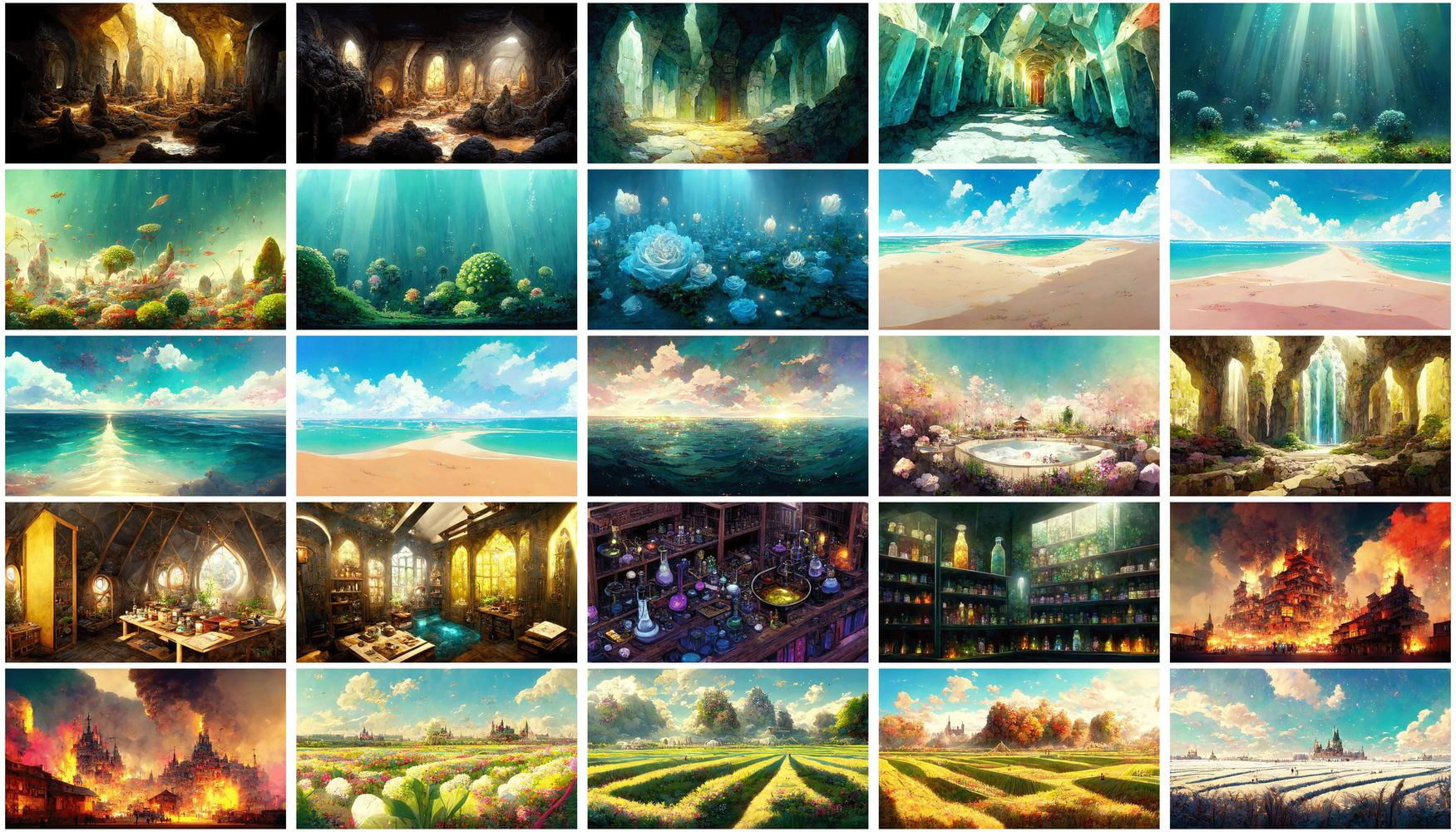 2D背景素材集(200枚)