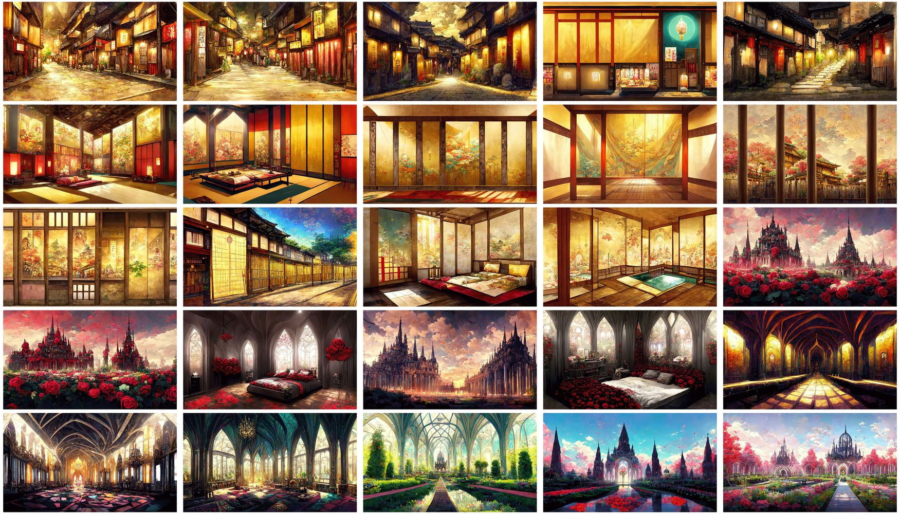 2D背景素材集(200枚)