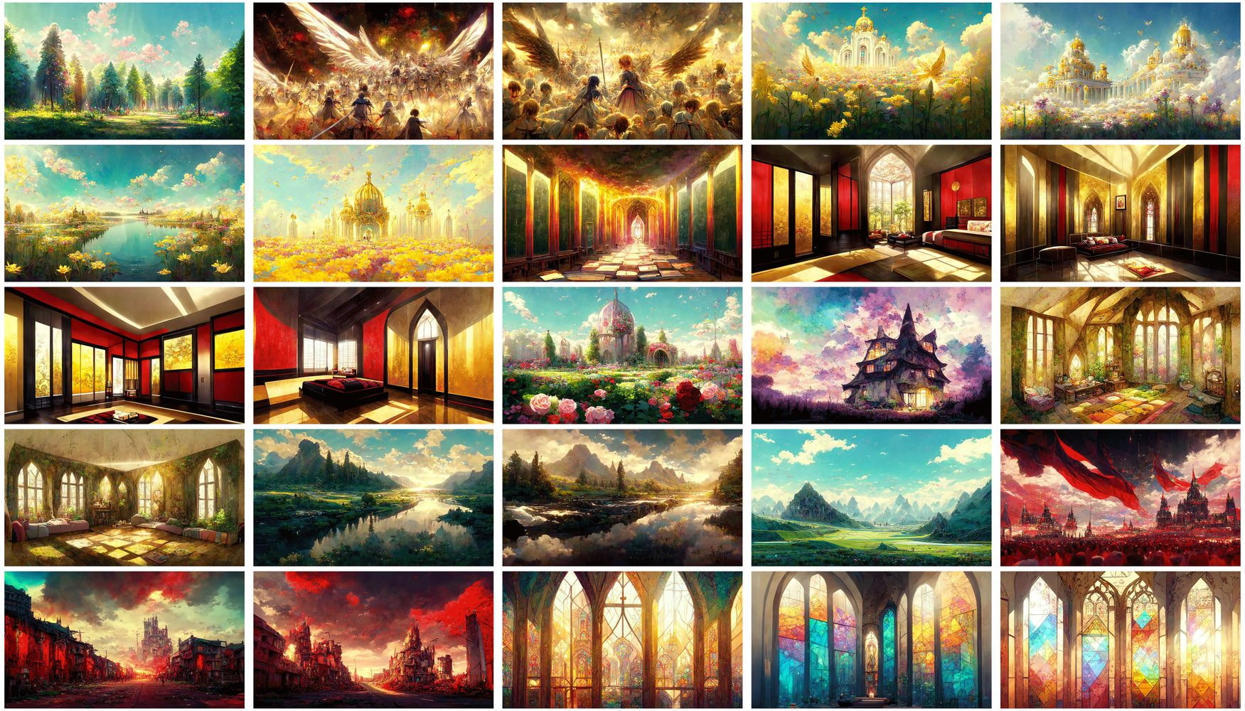 2D背景素材集(200枚)