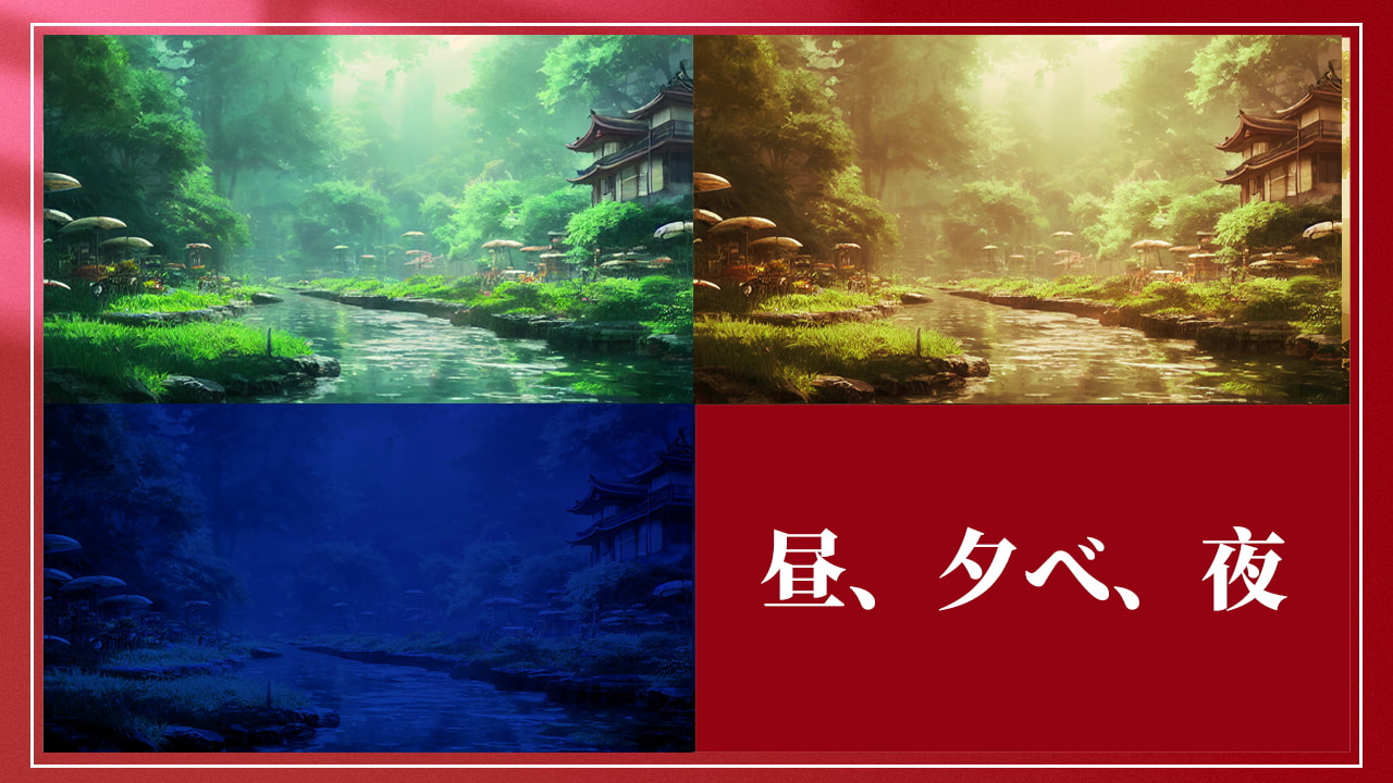 2D背景素材集-自然2(100枚)