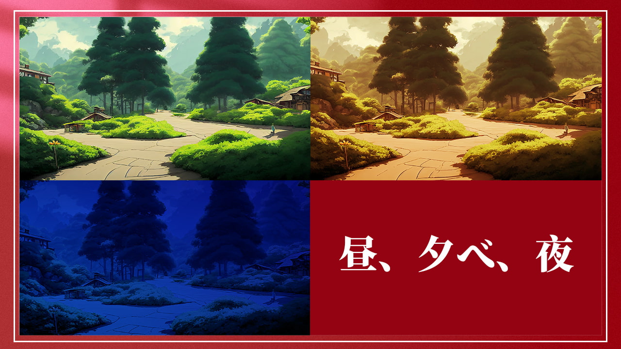 2D背景素材集-自然3(100枚)