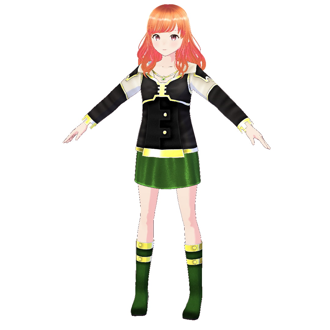 [VRoid]ギルドの受付嬢[テクスチャ]