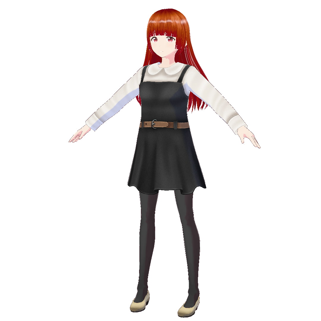 [VRoid]村人の女性服[テクスチャ]