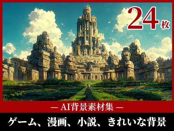 2D背景CG素材集-自然(24枚)