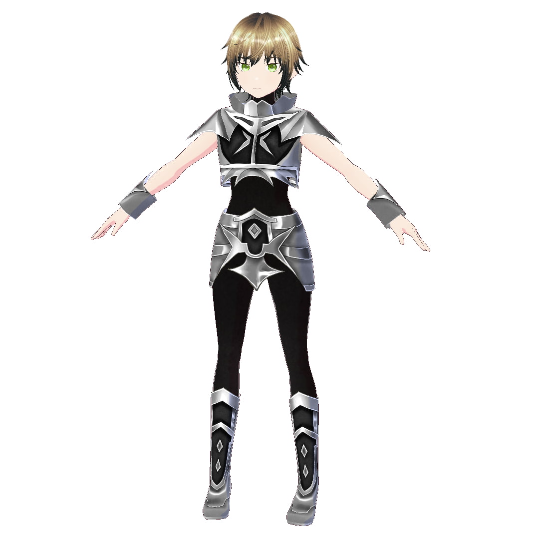 [VRoid]金獅子の鎧[テクスチャ]