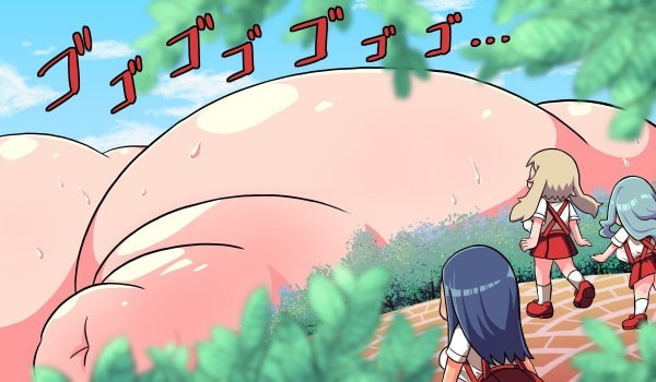 膨乳学園のホルスタイン2:母乳噴射しながら登校する少女たち