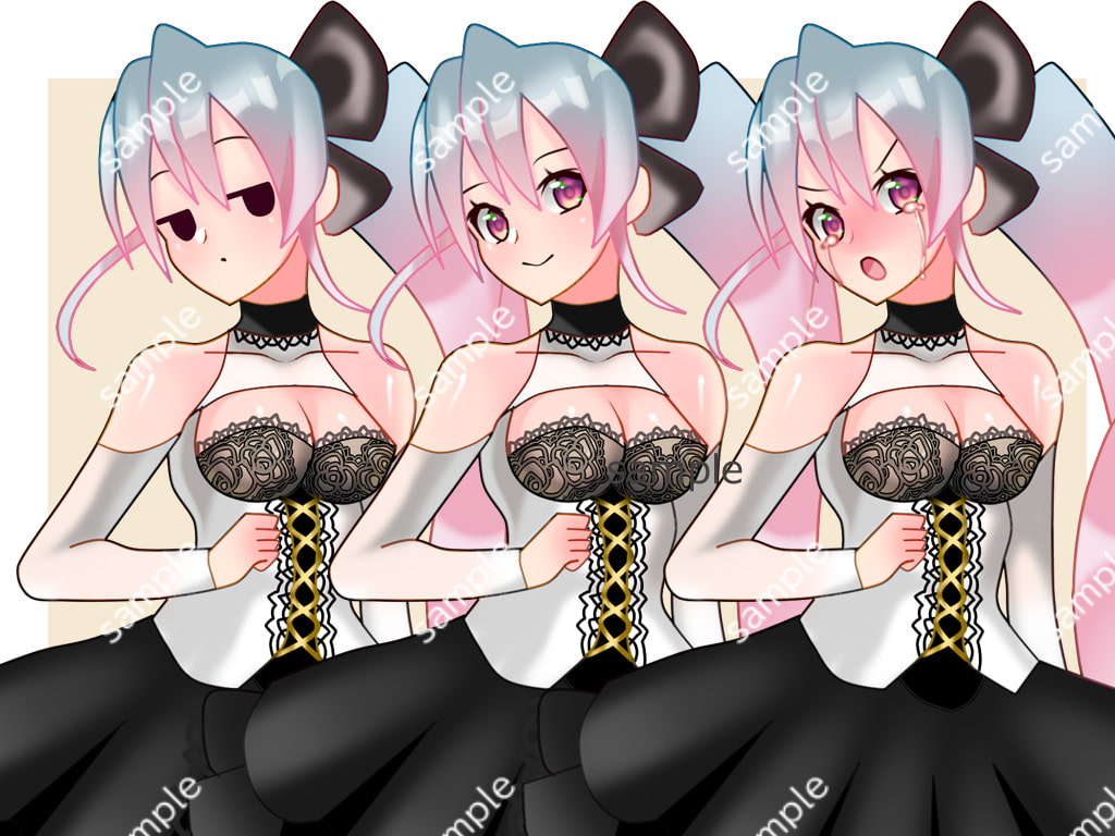 全身立ち絵素材・ファンタジー衣装010