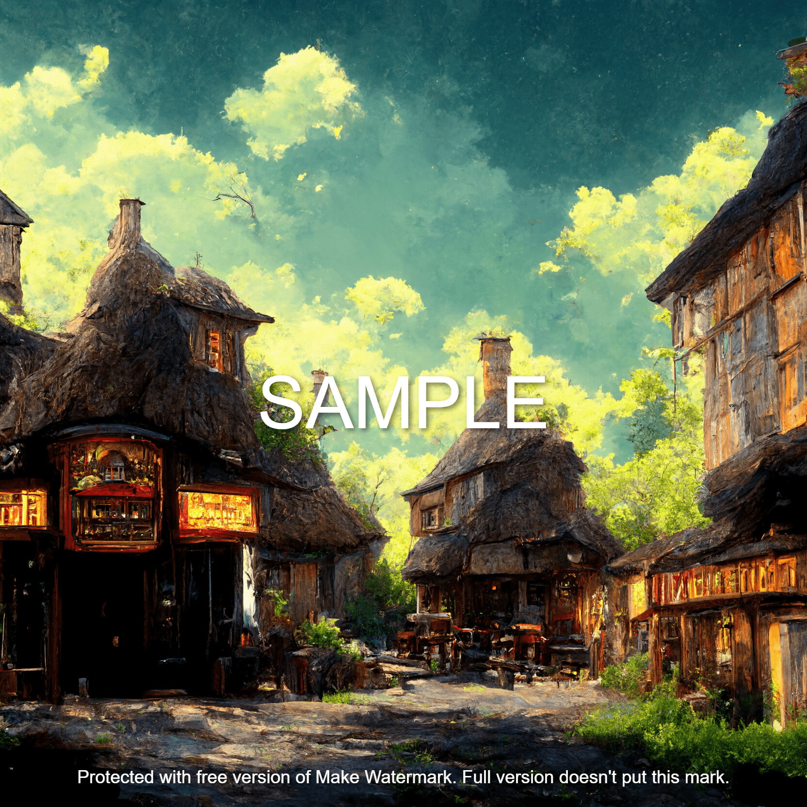 <令和性産業研究所>高級背景CG集『ファンタジー編』