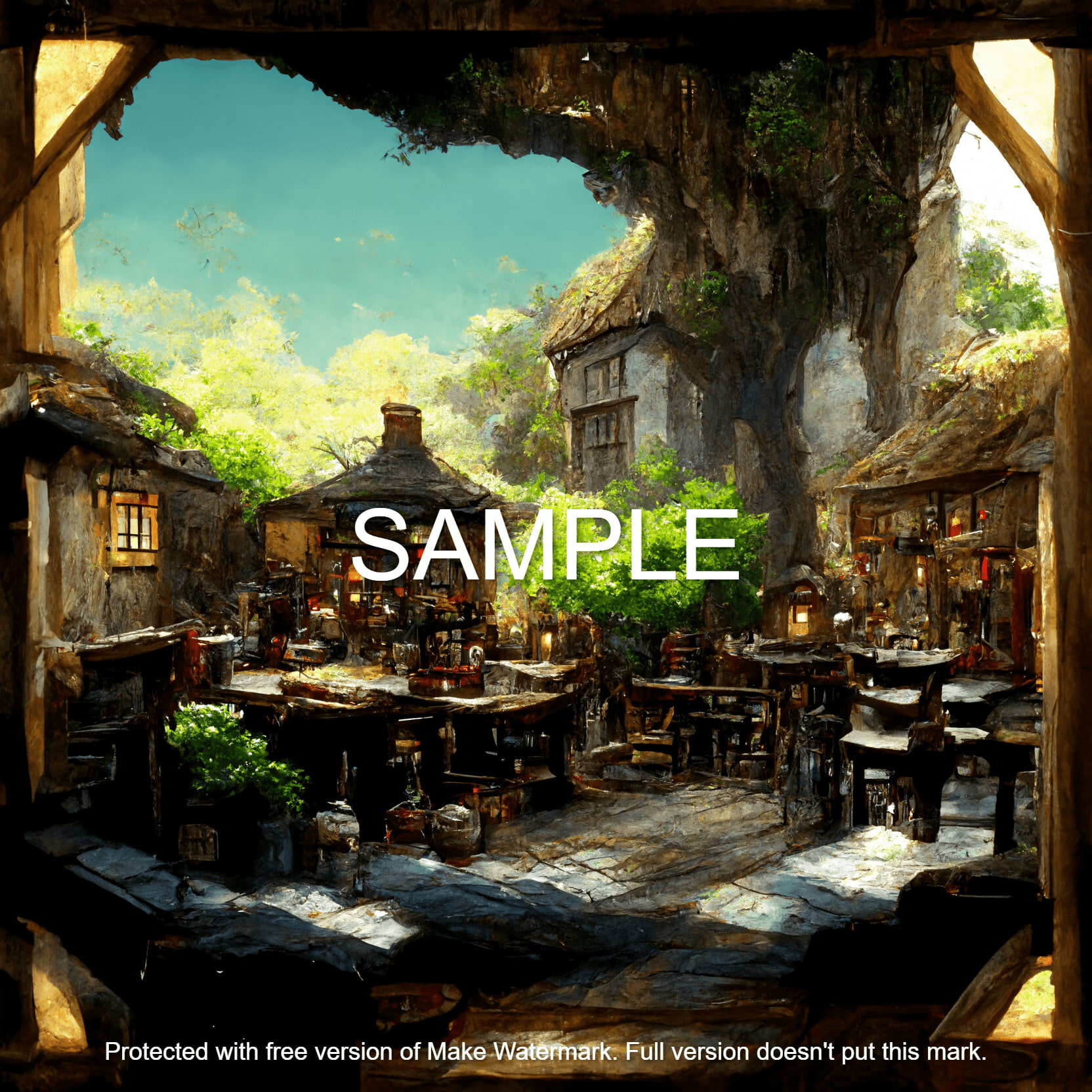 <令和性産業研究所>高級背景CG集『ファンタジー編』