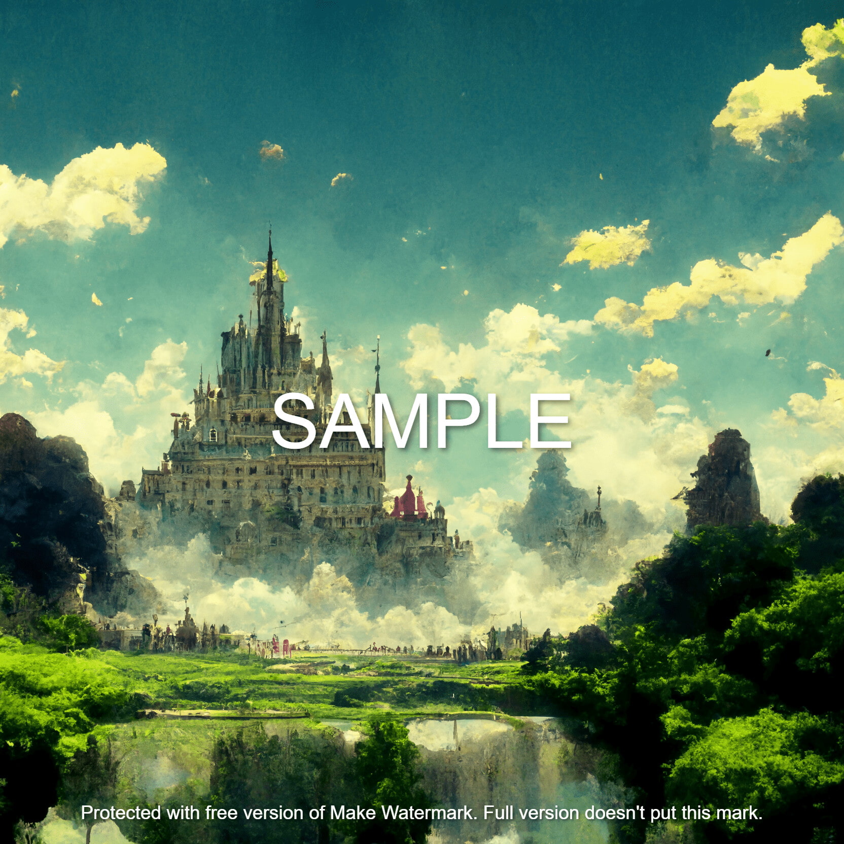 <令和性産業研究所>高級背景CG集『ファンタジー編』