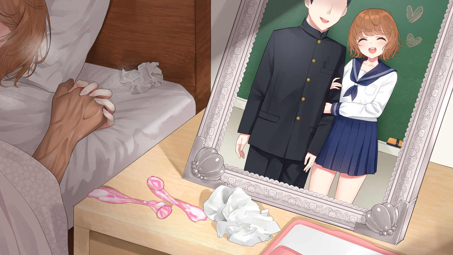 【NTR】ボクの知らないキミの表情～上京した最愛の彼女が都会の男に身も心も奪われるまで～【KU100】