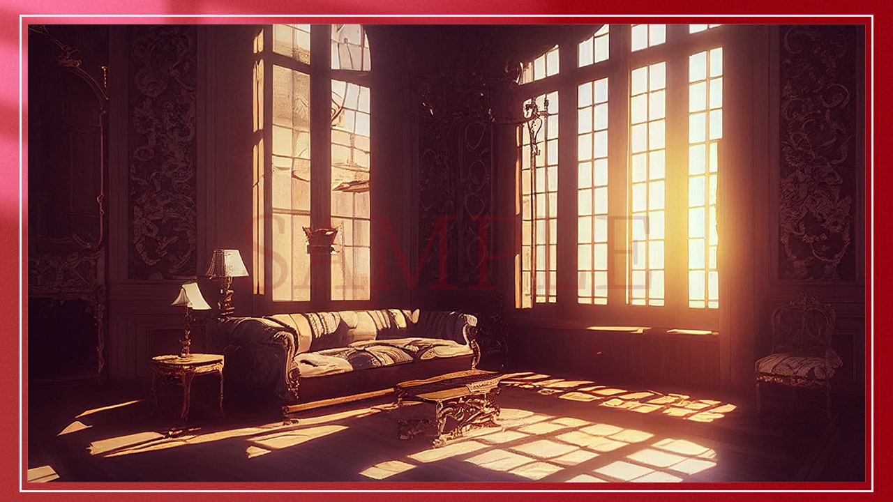 2D背景素材集-ヨーロッパの宮殿の部屋2(100枚)