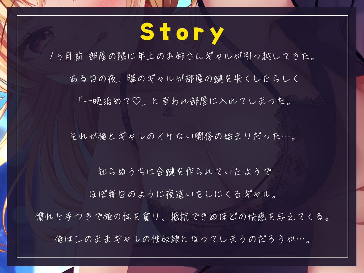 【期間限定220円】俺だけのNNぎゃるびっち～隣人ぎゃるに夜這いされて俺の精子は空っぽです～