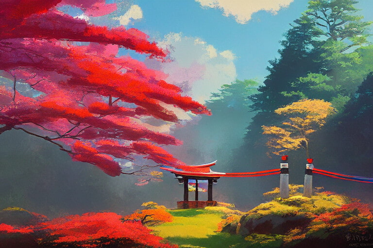 AIが作成したジブリ風の背景画像500枚を販売します