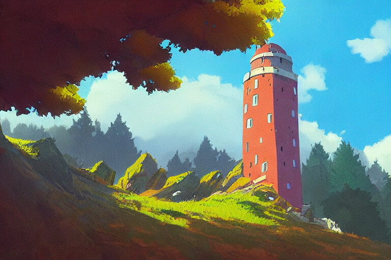 AIが作成したジブリ風の背景画像500枚を販売します