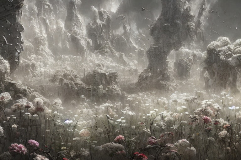 AIが作成したダークファンタジーな背景画像【500枚以上】を販売します