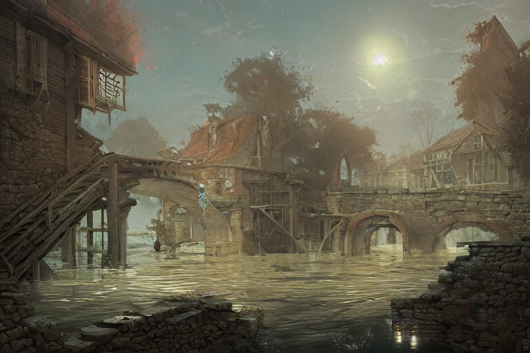 AIが作成した幻想的な背景画像【500枚以上】を販売します