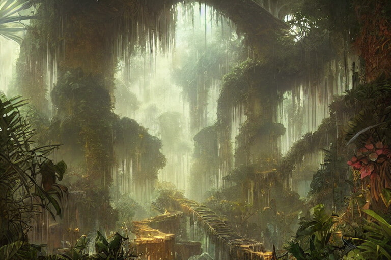 AIが作成した幻想的な背景画像【500枚以上】を販売します