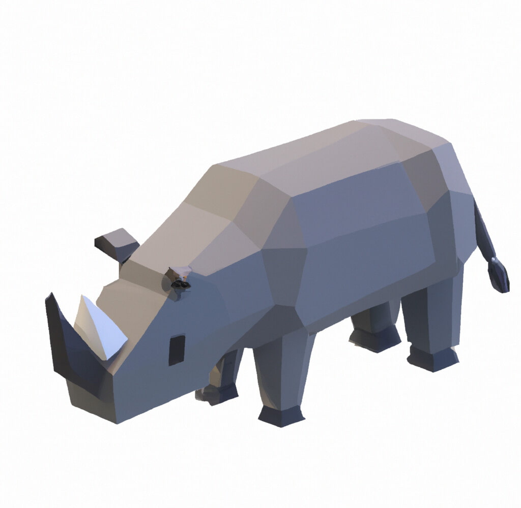 ポリゴンの動物画像【57種類450枚以上】を販売します