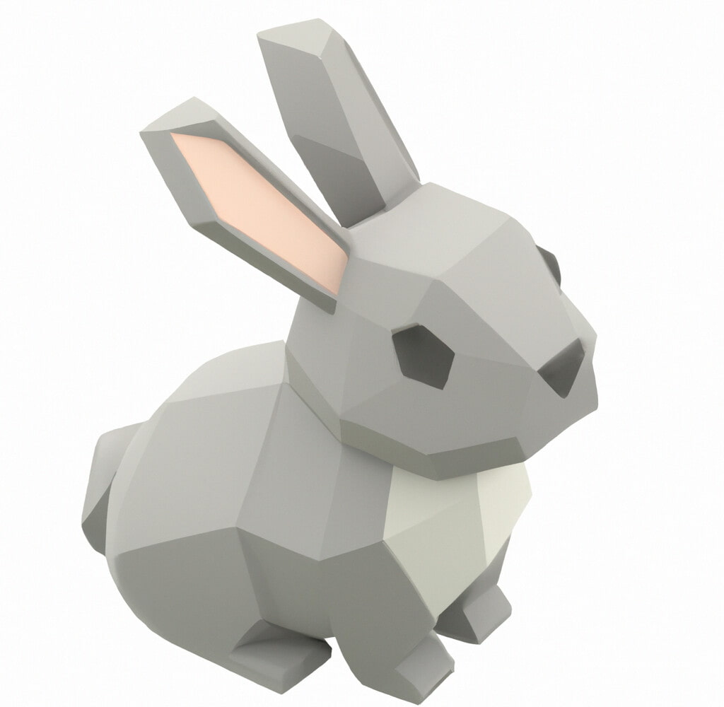 ポリゴンの動物画像【57種類450枚以上】を販売します