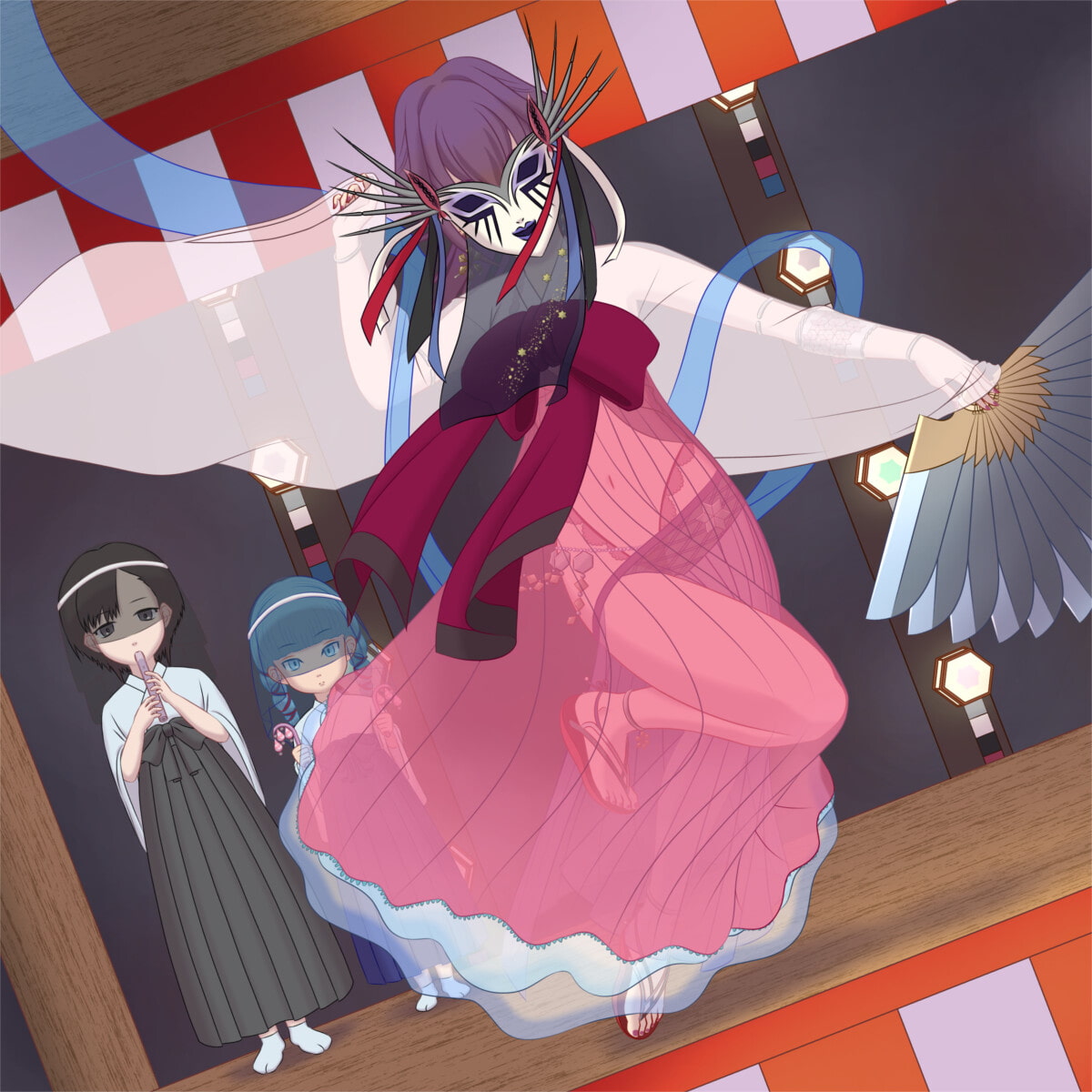 張り切って魔姦樹除けのお祭りで精液大量に浴びたのに魔姦樹に孕まされちゃった舞姫巫女ラビアンヌちゃん