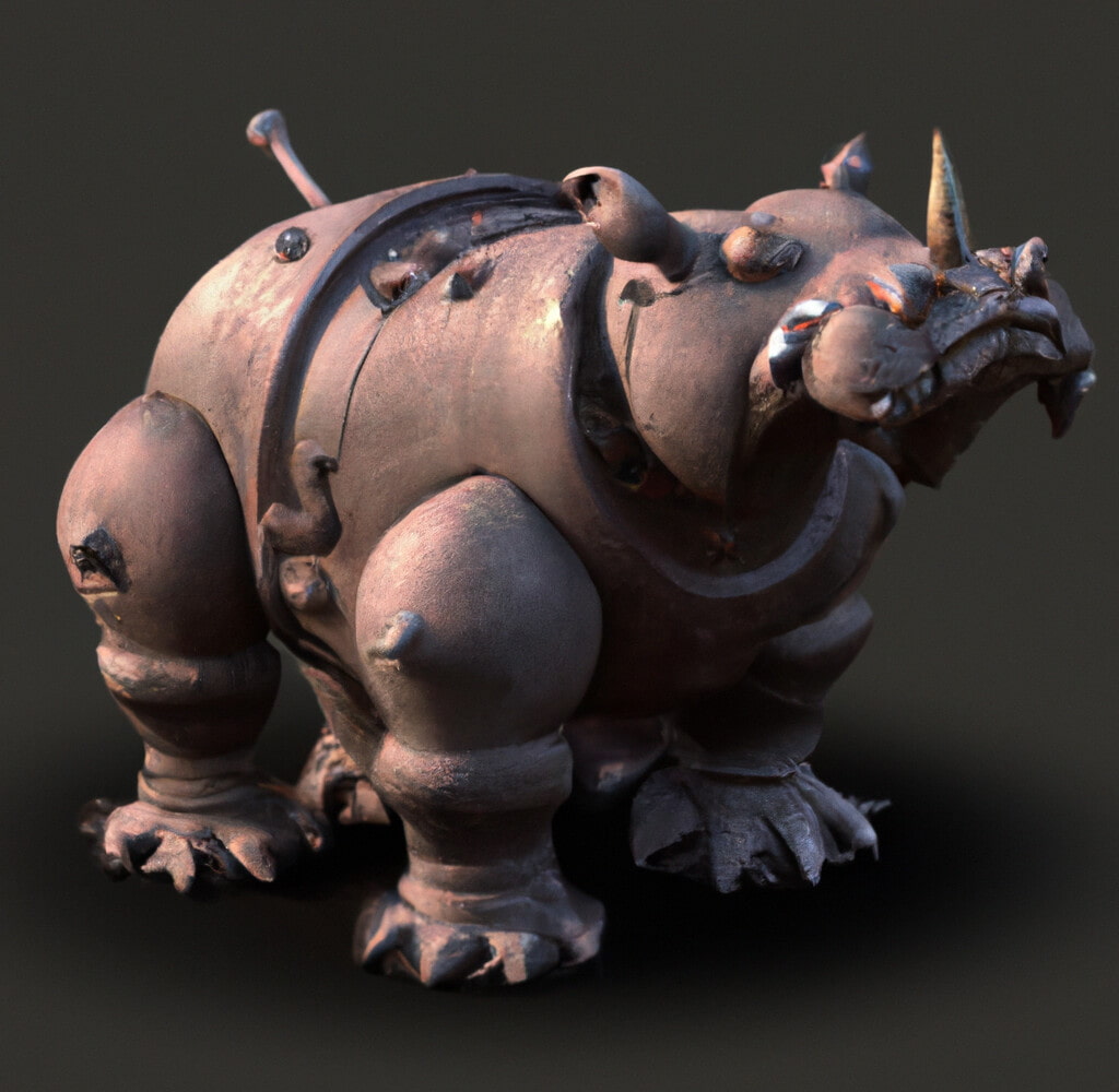 【動物 × 古代アーティファクト】古代に造られた動物型アーティファクトの画像【22種類180枚以上】を販売します