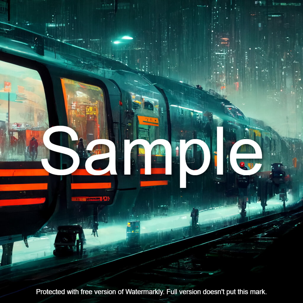 高級背景CG素材集『サイバーパンク編』 part 2