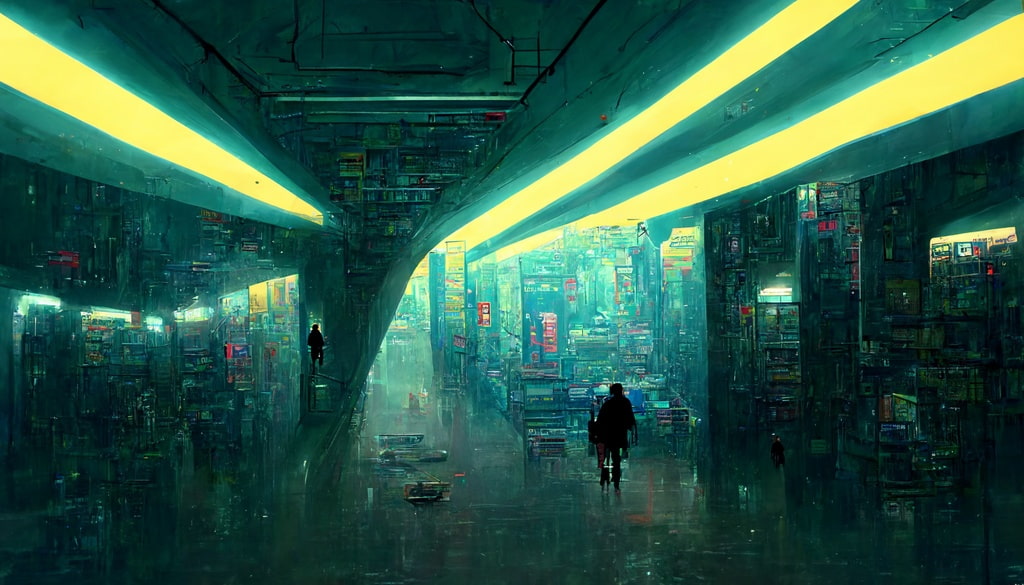 著作権フリー背景美術素材集【サイバーパンク・近未来・SF】