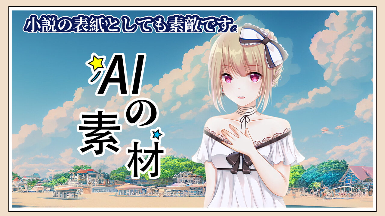2D背景素材集-海辺のリゾート(45枚)