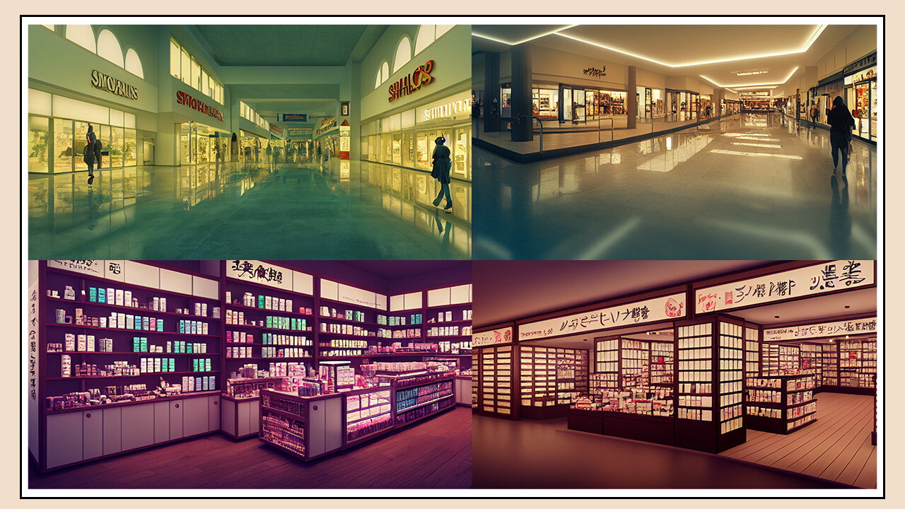 2D背景素材集-デパート2(31枚)