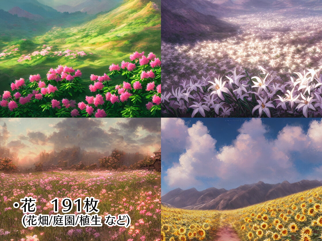 著作権フリー背景美術素材集 : BGArt 03 「自然編」