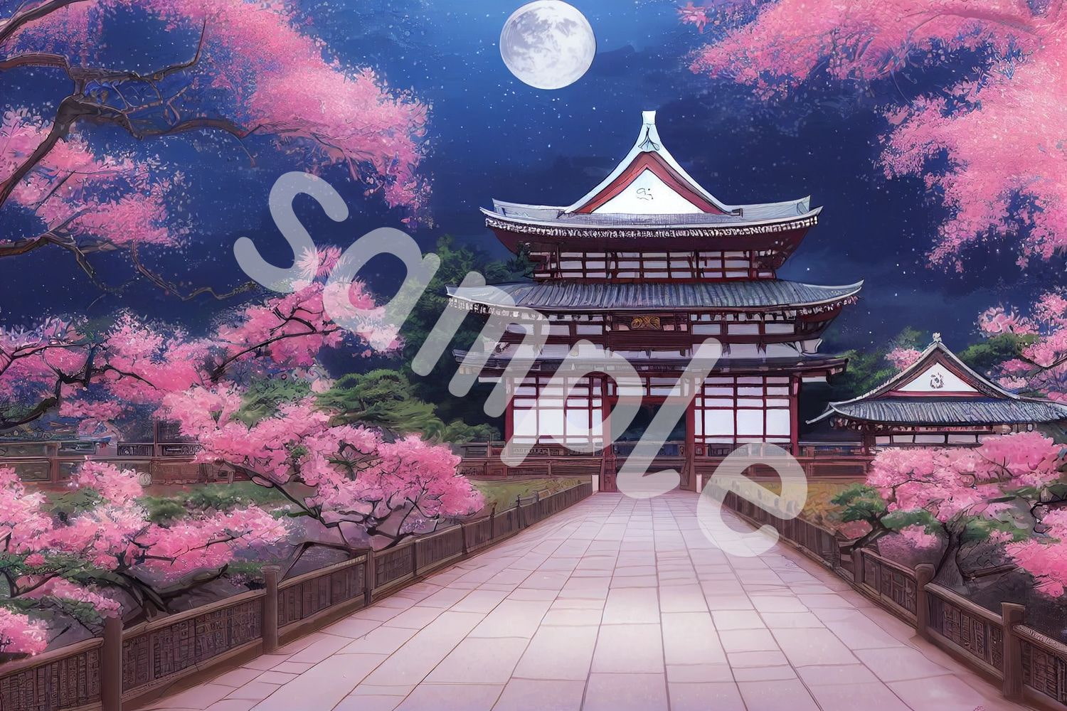 2D背景素材集『和風編』(100枚)