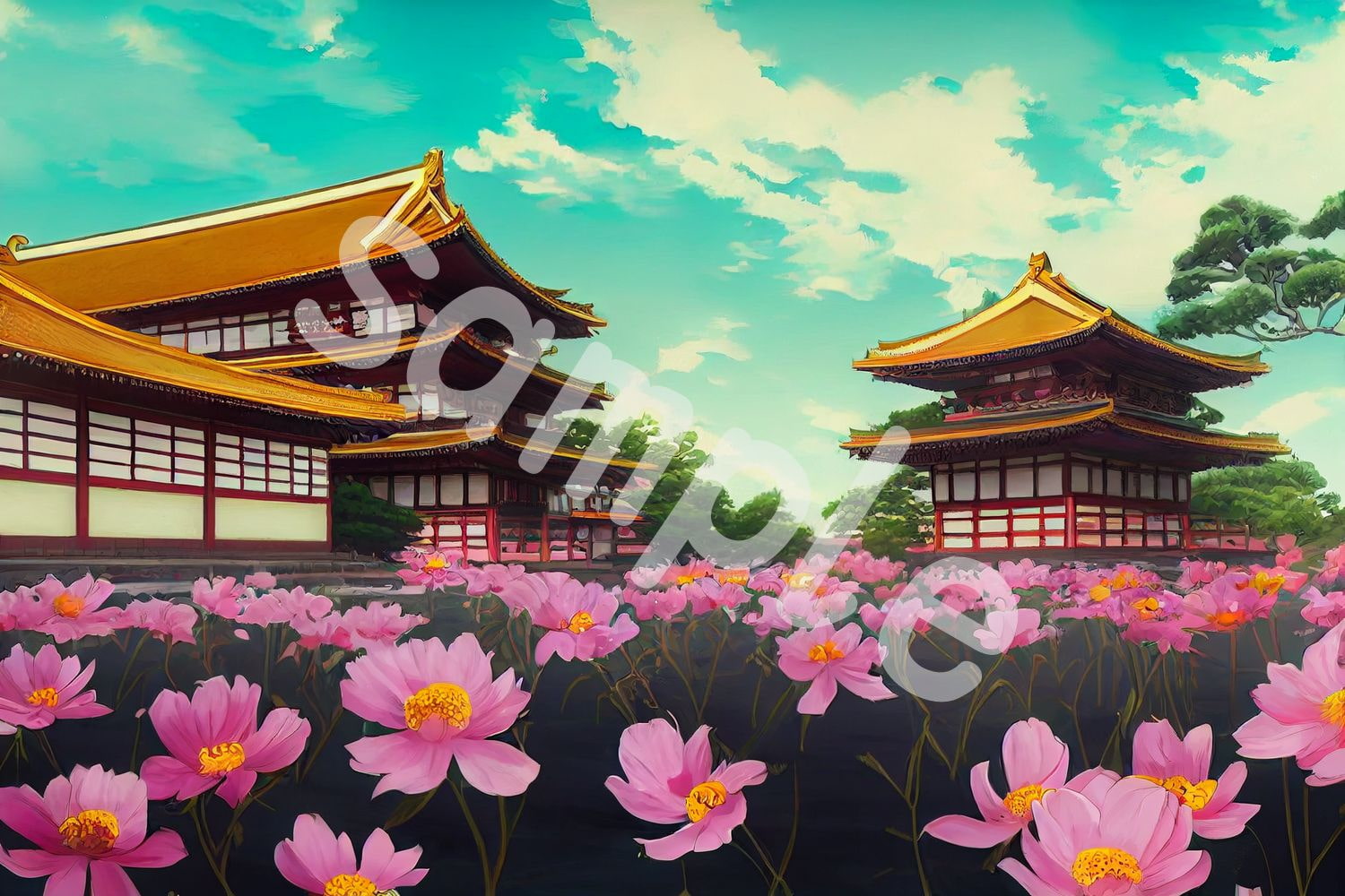 2D背景素材集『和風編』(100枚)