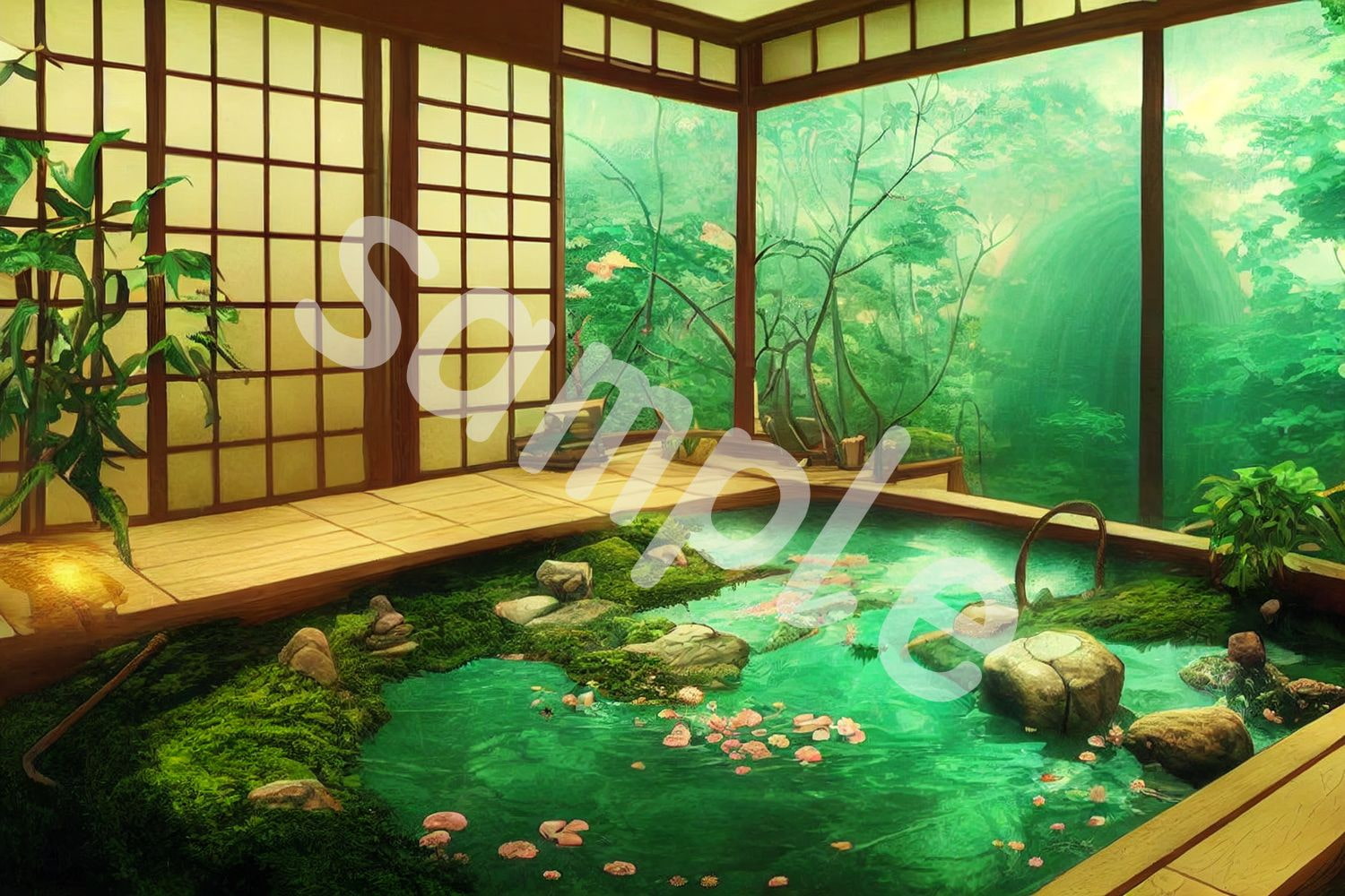 2D背景素材集『和風編』(100枚)