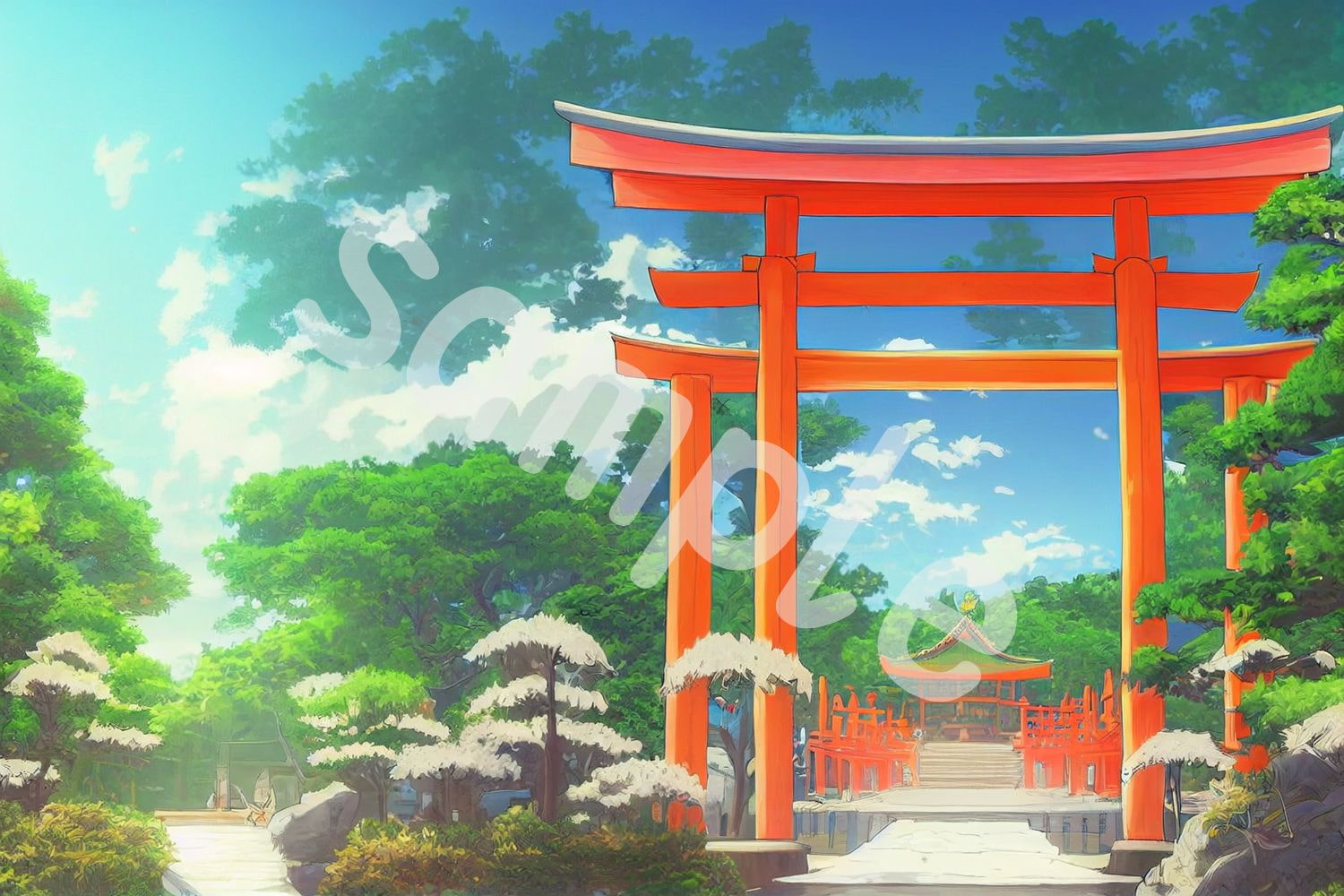 2D背景素材集『和風編』(100枚)