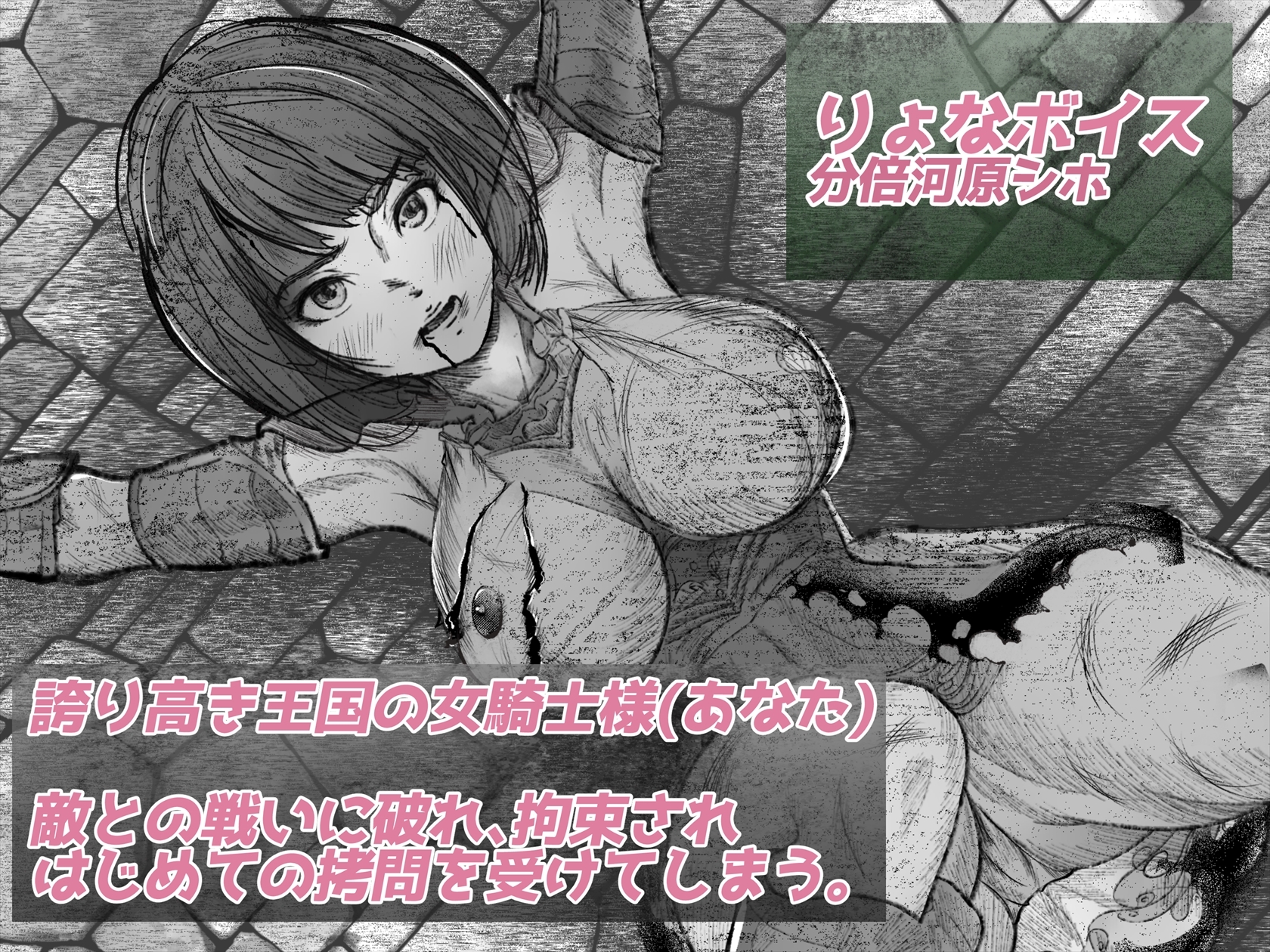 女騎士(あなた)とダウナーな拷問官…はじめてのごうもん//腹パンと首絞めックス//(男性受け過去作品2本同梱)