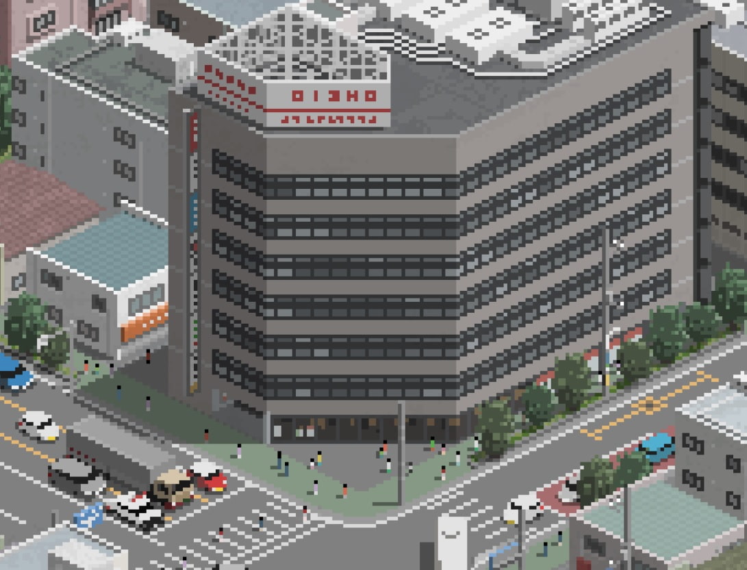 中密度商業ビルセットA