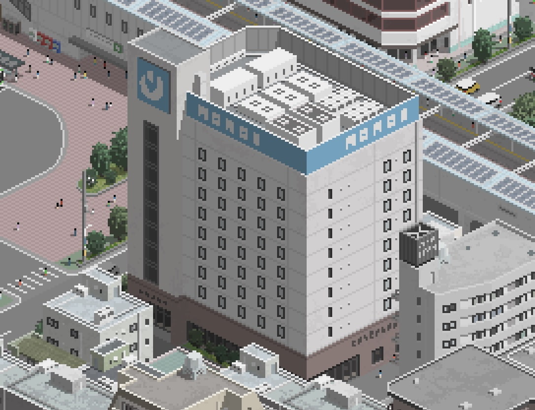 中密度商業ビルセットA