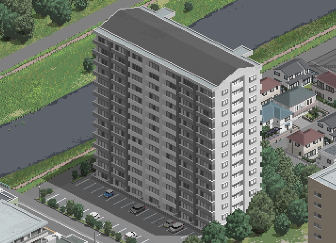 中密度マンションセットB