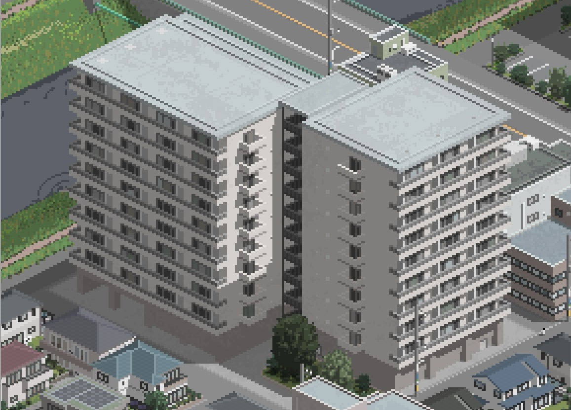 中密度マンションセットB