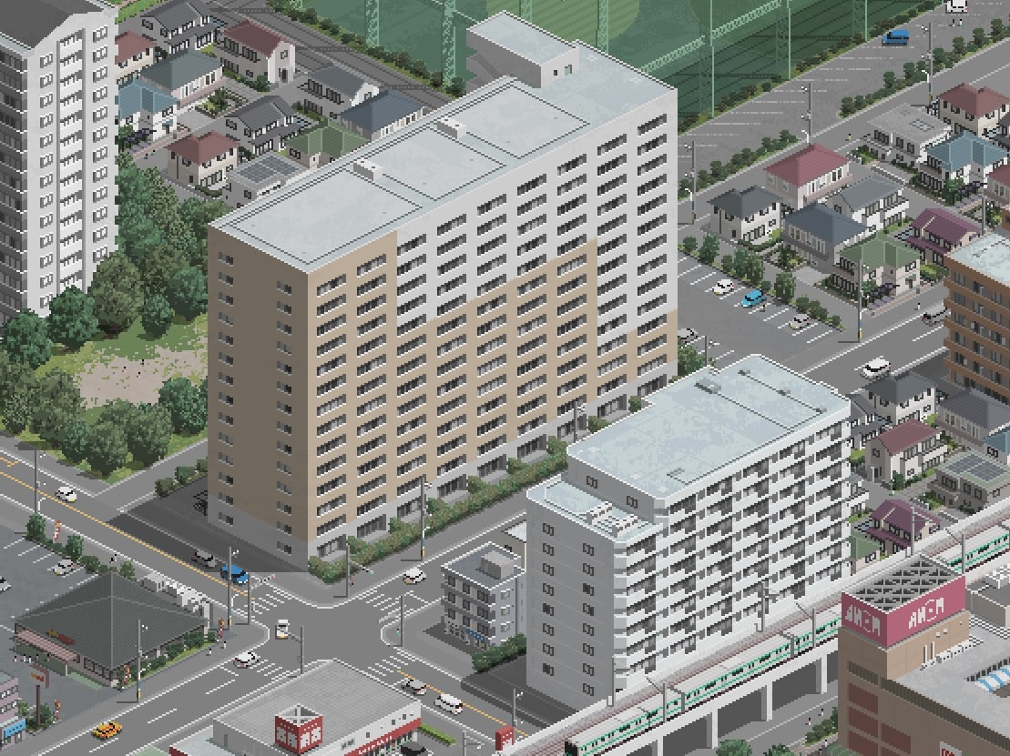 中密度マンションセットB