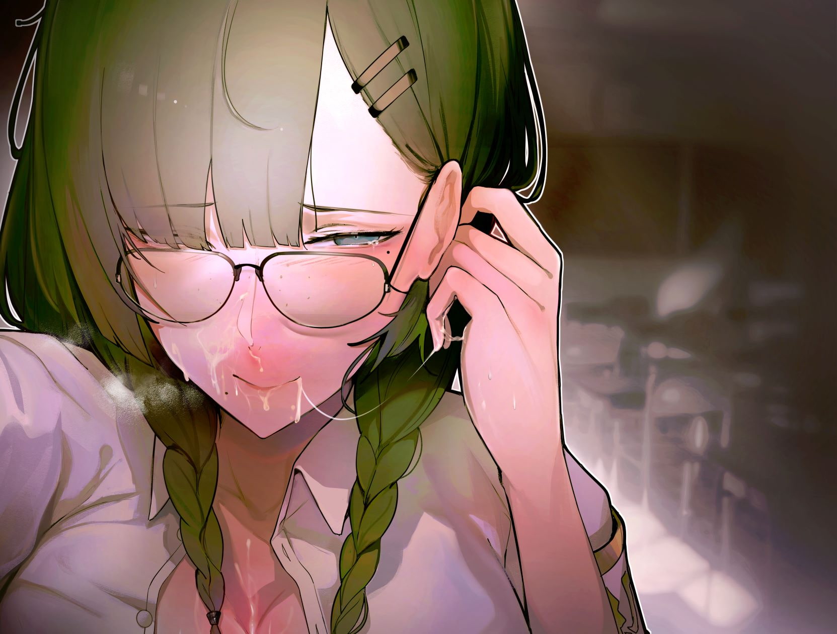 【期間限定220円】クールでまじめなクラスの風紀委員が実はオナニー狂いのオホ声おまんこだった話