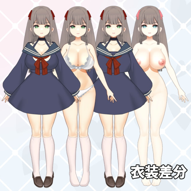 セーラー服が脱げちゃう!? ～脱げる汎用Live2DVtuberモデル～