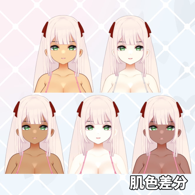 セーラー服が脱げちゃう!? ～脱げる汎用Live2DVtuberモデル～