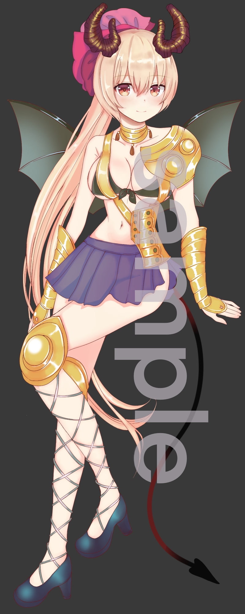 悪魔(サキュバス)立ち絵9