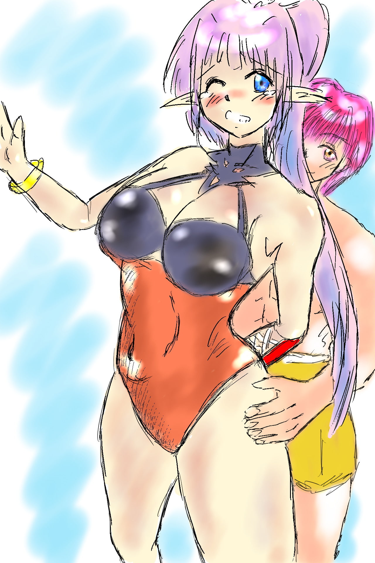 黒き翼の大天使～第2幕-魔皇女クズノハ篇.1章-海魔の主