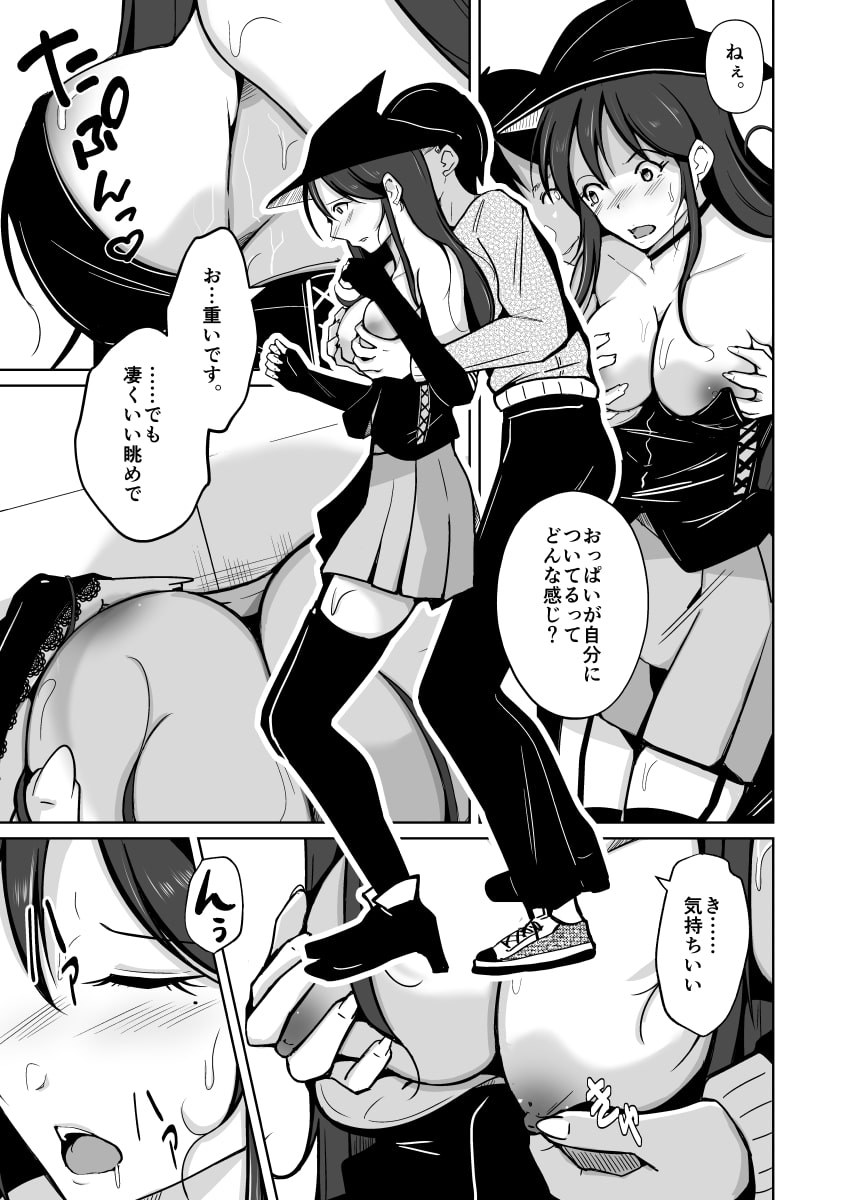 お姉さんに入れ替わりを強要され、女体の虜になった、僕。