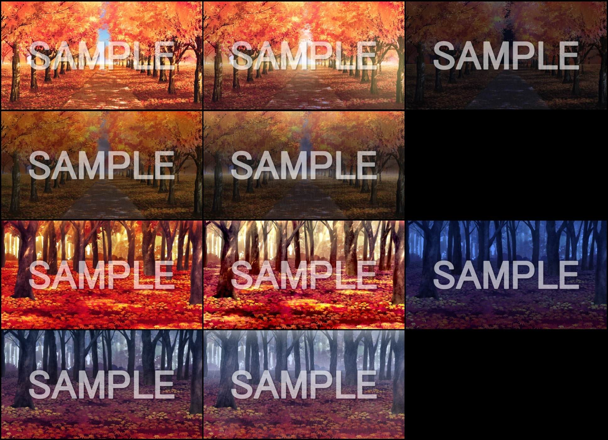 みにくる背景CG素材集『自然&秋編』part07